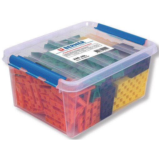 Plastkilesortiment 8-10-15-25mm, 245stk